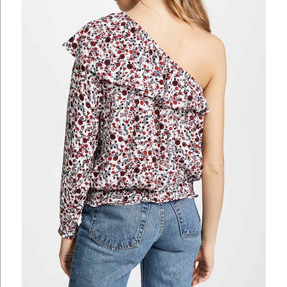 Brand new BB Dakota Jack Varda one shoulder blouse - Picture 5 of 6